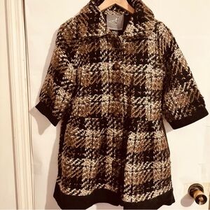 Knitted Dove |  Coat